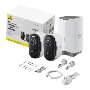 Kup Baseus N1 2K Außenkamera-Set mit 2 Stück (Weiß) - BSU8895 - {ean13} - Sklep Home Screen