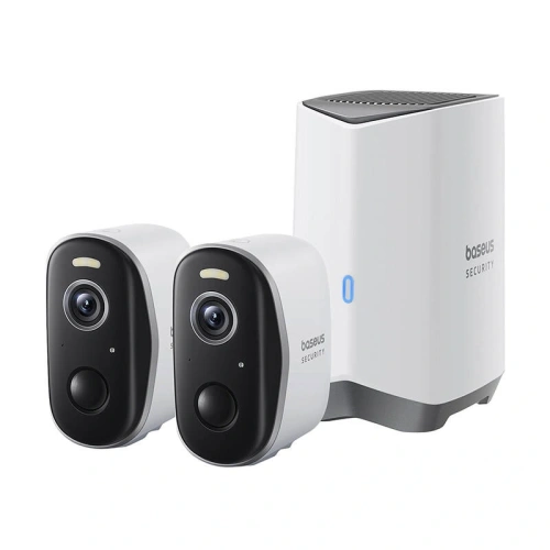 Buy Baseus N1 Plus 2K Outdoor camera set of 2 (White) - BSU8896 - {ean13} - Home Screen Store Europe