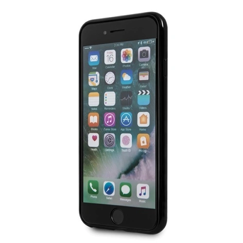 Kup Guess Apple Tasche GUHCI8SGTLBK iPhone SE 2022/SE 2020/8/7 schwarz/schwarz Hartschale Glitter Triangle - GUE418BLK - {ean13} - Sklep Home Screen