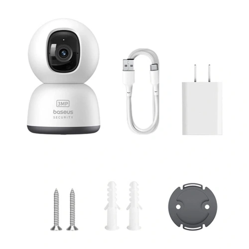 Buy Baseus P1 Lite 2K Indoor Camera (White) - BSU8899 - {ean13} - Home Screen Store Europe