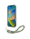 Kup Etui Guess GUHMP16XHCPOFPA Apple iPhone 16 Pro Max hardcase IML Flowers Allover Electro With Pearl Strap MagSafe zielony/green - GUE4195 - {ean13} - Sklep Home Screen