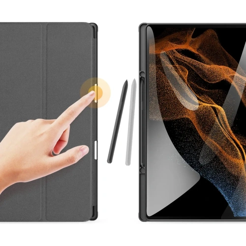 Kup DUX DUCIS Domo Smart Sleep Samsung Galaxy Tab S8 Ultra / S9 Ultra fekete - DDS2015 - {ean13} - Sklep Home Screen