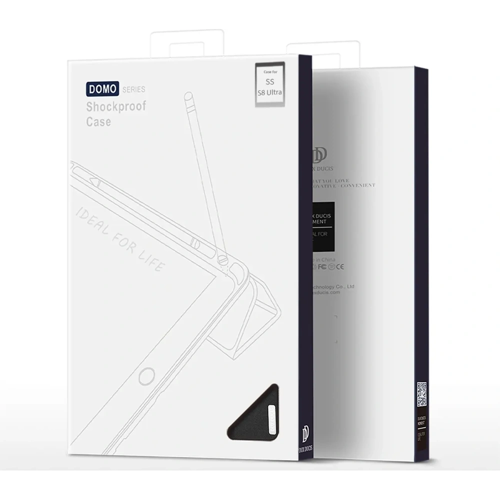 Etui DUX DUCIS Domo Smart Sleep Samsung Galaxy Tab S8 Ultra / S9 Ultra czarny