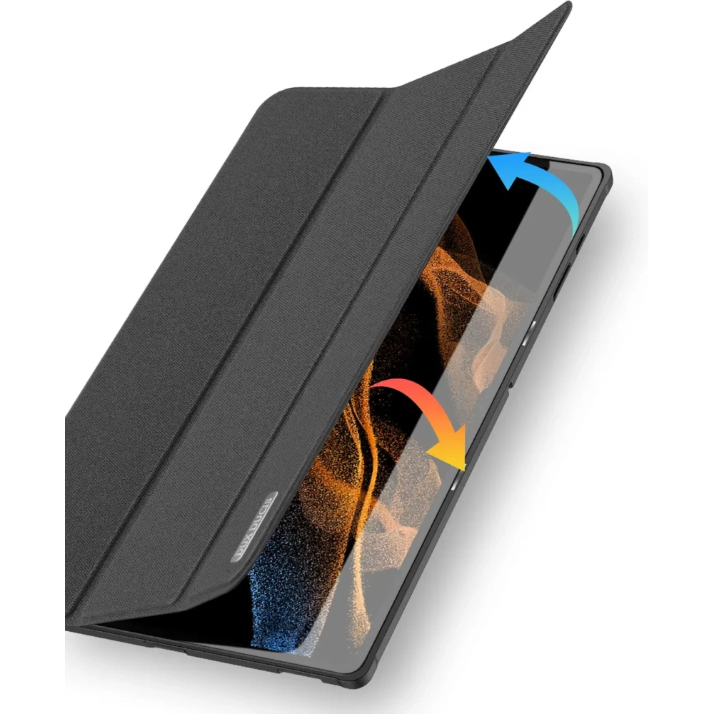 Etui DUX DUCIS Domo Smart Sleep Samsung Galaxy Tab S8 Ultra / S9 Ultra czarny