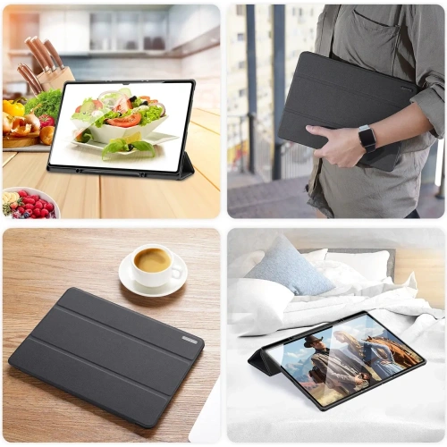 Kup DUX DUCIS Domo Smart Sleep Samsung Galaxy Tab S8 Ultra / S9 Ultra fekete - DDS2015 - {ean13} - Sklep Home Screen