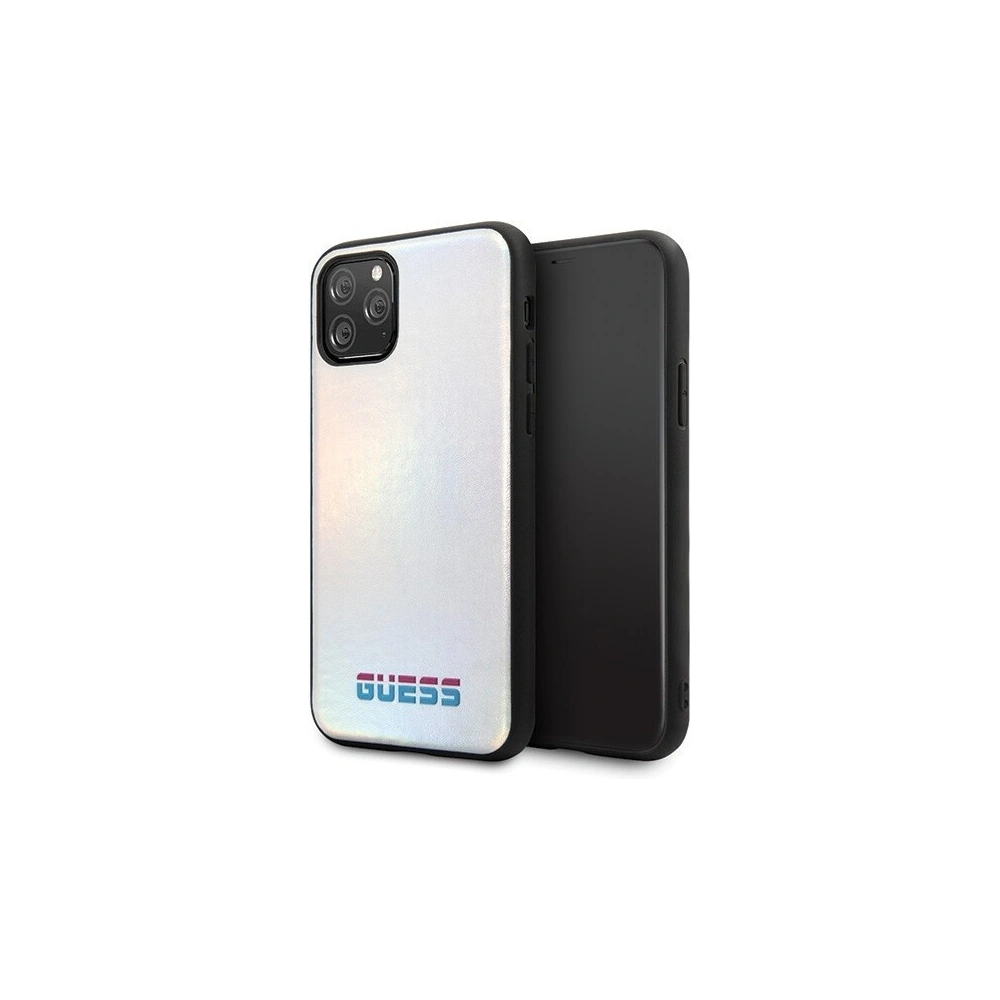 Etui Guess GUHCN58BLD Apple iPhone 11 Pro srebrny/silver hard case Iridescent