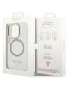 Buy Guess GUHMP15SHTRMD Apple iPhone 15 / 14 / 13 hardcase Metal Outline Magsafe gold - GUE4198 - {ean13} - Home Screen Store Europe