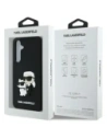 Kup Karl Lagerfeld KLHCS24FE3DRKCNK Samsung Galaxy S24 FE hardcase 3D Rubber Karl&Choupette negru - KLD21834 - {ean13} - Sklep Home Screen