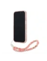 Kup Guess GUHMP16XHCPOFPP Apple iPhone 16 Pro Max carcasă rigidă IML Flori Allover Electro cu curea din perlă MagSafe roz - GUE4201 - {ean13} - Sklep Home Screen