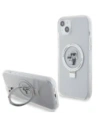 Kup Karl Lagerfeld KLHMP15MHMRSKCH Apple iPhone 15 Plus / 14 Plus kemény tok Ring Stand Karl&Choupettte MagSafe fehér - KLD21836 - {ean13} - Sklep Home Screen