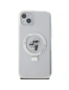 Kup Karl Lagerfeld KLHMP15MHMRSKCH Apple iPhone 15 Plus / 14 Plus kemény tok Ring Stand Karl&Choupettte MagSafe fehér - KLD21836 - {ean13} - Sklep Home Screen