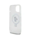 Kup Karl Lagerfeld KLHMP15SHMRSKCH Apple iPhone 15 / 14 / 13 hardcase Ring Stand Karl&Choupettte MagSafe alb - KLD21837 - {ean13} - Sklep Home Screen