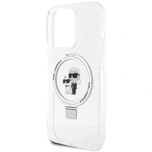 Kup Etui Karl Lagerfeld KLHMP15XHMRSKCH Apple iPhone 15 Pro Max hardcase Ring Stand Karl&Choupettte MagSafe bílý/white - KLD21838 - {ean13} - Sklep Home Screen
