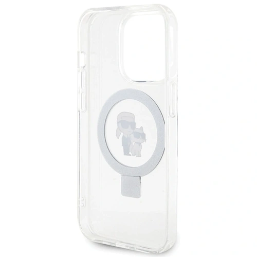Kup Etui Karl Lagerfeld KLHMP15XHMRSKCH Apple iPhone 15 Pro Max hardcase Ring Stand Karl&Choupettte MagSafe bílý/white - KLD21838 - {ean13} - Sklep Home Screen