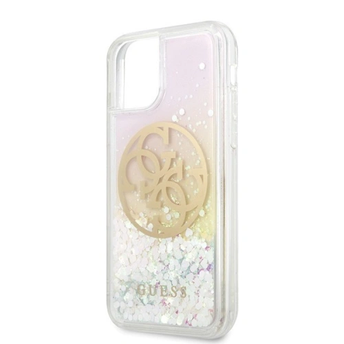 Kup Etui Guess GUHCN58LGIRGP pentru Apple iPhone 11 Pro carcasă dură Gradient Liquid Glitter Circle Logo - GUE423 - {ean13} - Sklep Home Screen