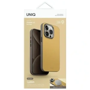 Kup UNIQ Lyden DS Apple iPhone 15 Pro Max Magclick Ladegerät kanariengelb-flintgrau - UNIQ1401 - {ean13} - Sklep Home Screen