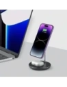 Kup Tech-Protect QI15W-A39 2in1 Magnetic MagSafe Wireless Charger Schwarz - THP3616 - {ean13} - Sklep Home Screen