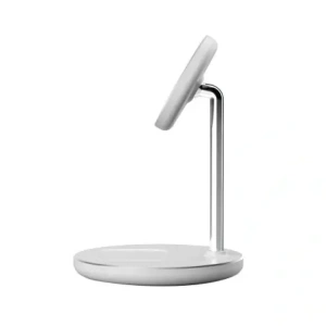 Kup Ładowarka bezprzewodowa Tech-Protect QI15W-A39 2in1 Magnetic MagSafe Wireless Charger White - THP3617 - {ean13} - Sklep Home Screen