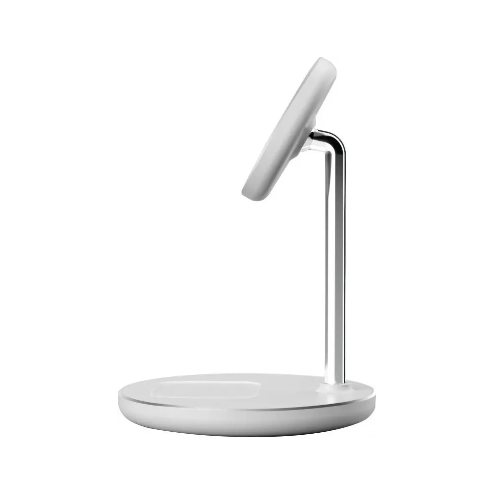 Ładowarka bezprzewodowa Tech-Protect QI15W-A39 2in1 Magnetic MagSafe Wireless Charger White