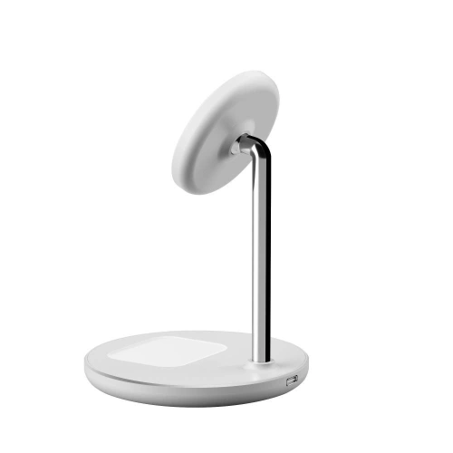 Kup Bezdrátová nabíječka Tech-Protect QI15W-A39 2v1 Magnetic MagSafe Wireless Charger Bílá - THP3617 - {ean13} - Sklep Home Screen