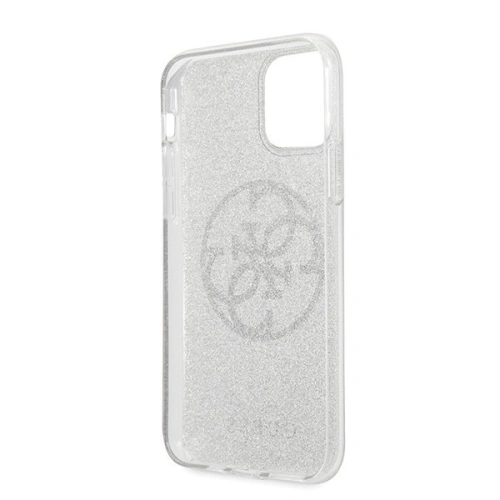 Kup Guess Apple Tasche GUHCN58PCUGLLG iPhone 11 Pro hellgrau/hellgrau Hartschale Glitter 4G Circle Logo - GUE425GRY - {ean13} - Sklep Home Screen