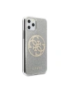 Kup Guess Apple Tasche GUHCN58PCUGLLG iPhone 11 Pro hellgrau/hellgrau Hartschale Glitter 4G Circle Logo - GUE425GRY - {ean13} - Sklep Home Screen