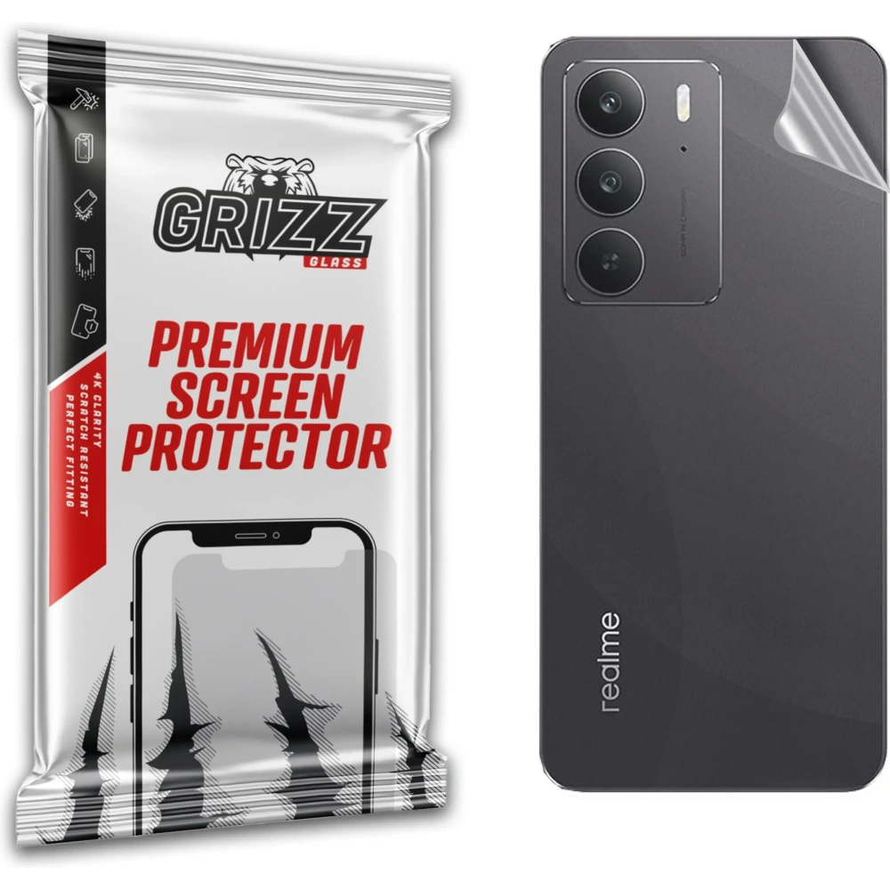 Folia na tył GrizzGlass SatinSkin do Realme C75