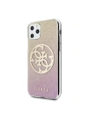 Kup Guess Apple Tasche GUHCN58PCUGLPGG iPhone 11 Pro rose gold/gold rosa Hartschalenetui Glitter Gradient 4G Circle Logo - GUE426GLDPNK - {ean13} - Sklep Home Screen