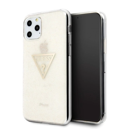 Kup Etui Guess GUHCN58SGTLGO Apple iPhone 11 Pro zlatý/gold hard case Glitter Triangle - GUE427GLD - {ean13} - Sklep Home Screen