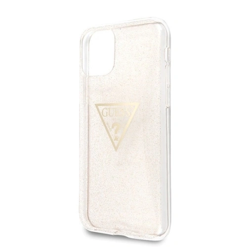 Kup Etui Guess GUHCN58SGTLGO Apple iPhone 11 Pro złoty/gold hard case Glitter Triangle - GUE427GLD - {ean13} - Sklep Home Screen