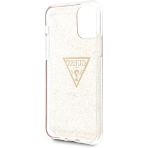 Kup Etui Guess GUHCN58SGTLGO Apple iPhone 11 Pro złoty/gold hard case Glitter Triangle - GUE427GLD - {ean13} - Sklep Home Screen