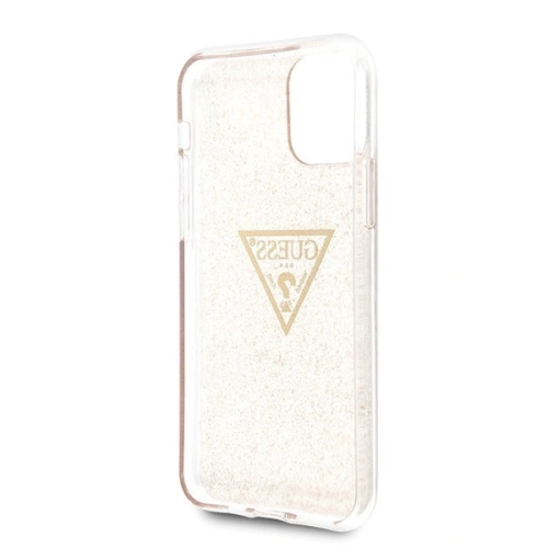 Kup Etui Guess GUHCN58SGTLGO Apple iPhone 11 Pro złoty/gold hard case Glitter Triangle - GUE427GLD - {ean13} - Sklep Home Screen