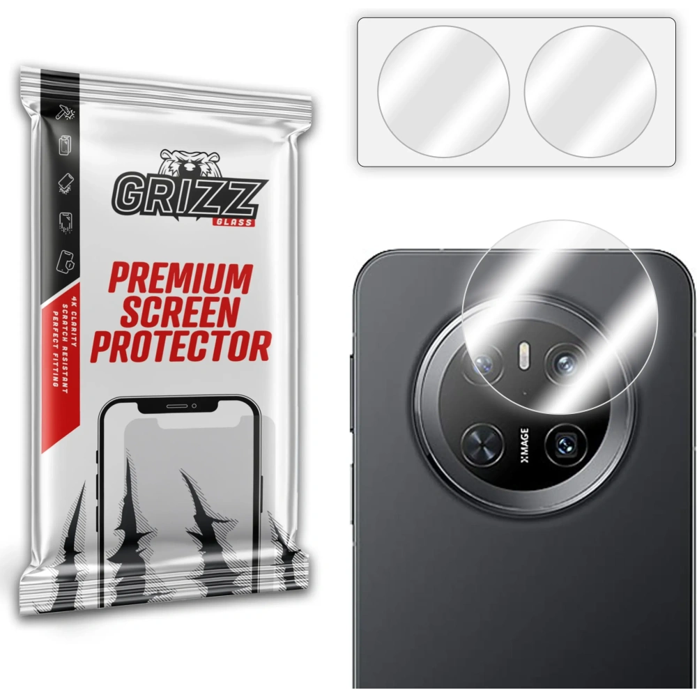 Szkło na aparat GrizzGlass HybridGlass Camera do Huawei Mate 70