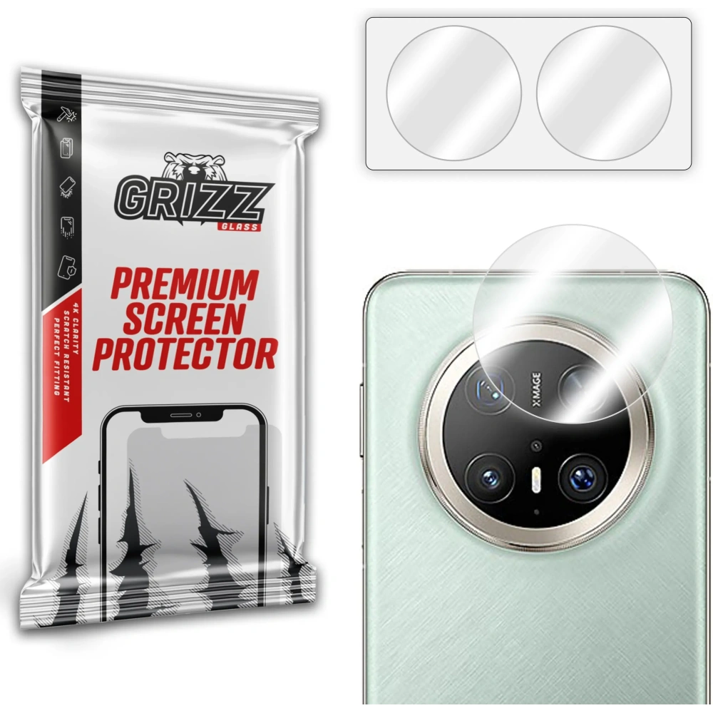 Szkło na aparat GrizzGlass HybridGlass Camera do Huawei Mate 70 Pro+ Plus