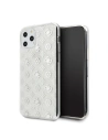 Etui Guess GUHCN58TPESI Apple iPhone 11 Pro srebrny/silver hard case 4G Peony Glitter