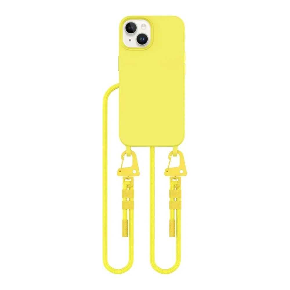 Etui Tech-Protect Magnecklace MagSafe Apple iPhone 14 Canary Yellow