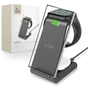 Kup Tech-Protect QI15W-A36 3in1 Wireless-Ladegerät für Android Schwarz - THP3623 - {ean13} - Sklep Home Screen