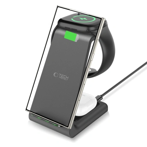 Kup Tech-Protect QI15W-A36 Încărcător wireless 3in1 pentru Android Negru - THP3623 - {ean13} - Sklep Home Screen