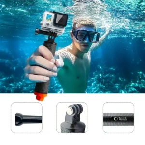 Buy Tech-Protect GA100 Float Hand Grip GOPRO / DJI Black - THP3625 - {ean13} - Home Screen Store Europe