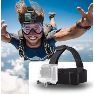 Buy Tech-Protect GA100 Head Mount GOPRO / DJI Black - THP3626 - {ean13} - Home Screen Store Europe
