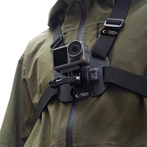 Kup Tech-Protect GA100 Mellkasi Rögzítő GOPRO / DJI Fekete - THP3627 - {ean13} - Sklep Home Screen