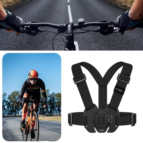 Kup Tech-Protect GA100 Mellkasi Rögzítő GOPRO / DJI Fekete - THP3627 - {ean13} - Sklep Home Screen