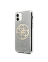 Kup Etui Guess GUHCN61PCUGLLG Apple iPhone 11 jasnoszary/light grey hard case Glitter 4G Circle Logo - GUE432GRY - {ean13} - Sklep Home Screen