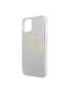 Kup Etui Guess GUHCN61PCUGLLG Apple iPhone 11 jasnoszary/light grey hard case Glitter 4G Circle Logo - GUE432GRY - {ean13} - Sklep Home Screen