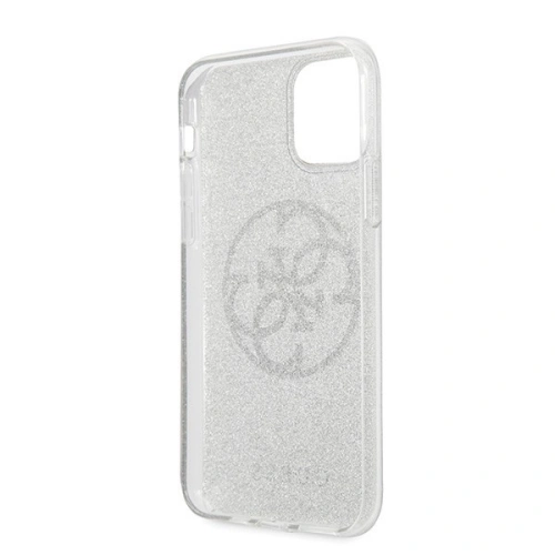 Kup Etui Guess GUHCN61PCUGLLG Apple iPhone 11 světle šedý/light grey hard case Glitter 4G Circle Logo - GUE432GRY - {ean13} - Sklep Home Screen