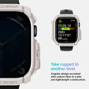 Kup Spigen Rugged Armor Apple Watch 10 46mm Dűne Bézs - SPN16571 - {ean13} - Sklep Home Screen