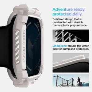 Kup Spigen Rugged Armor Apple Watch 10 46mm Dűne Bézs - SPN16571 - {ean13} - Sklep Home Screen