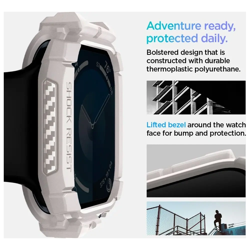 Etui Spigen Rugged Armor Apple Watch 10 / 11 46mm Dune Beige