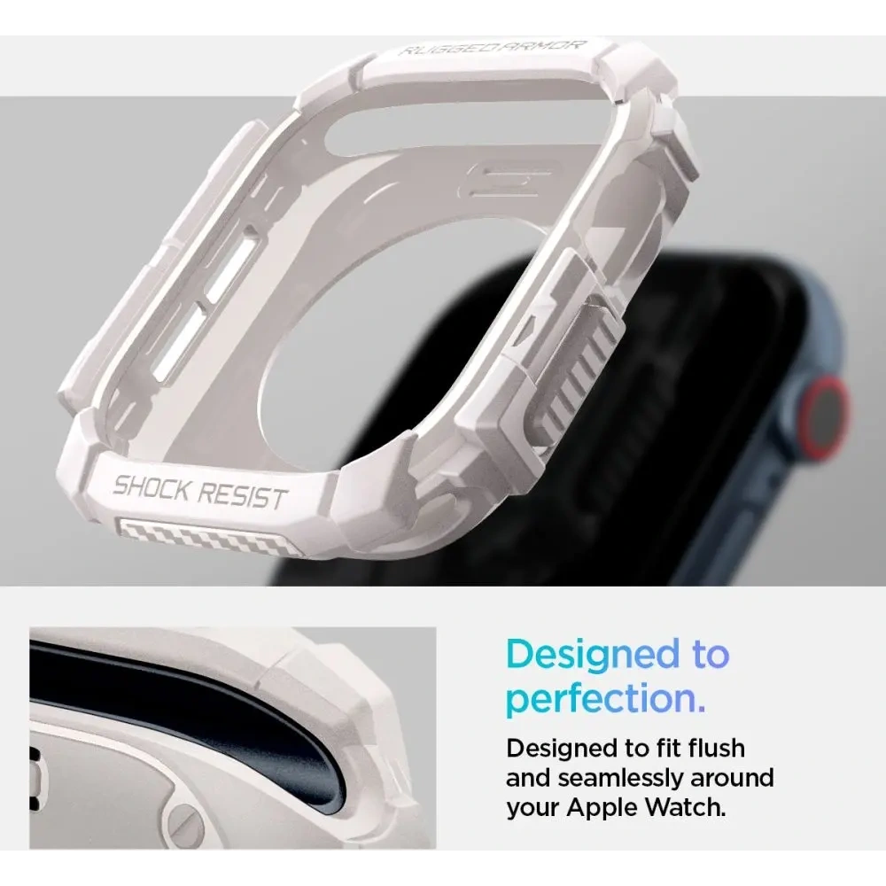 Etui Spigen Rugged Armor Apple Watch 10 / 11 46mm Dune Beige