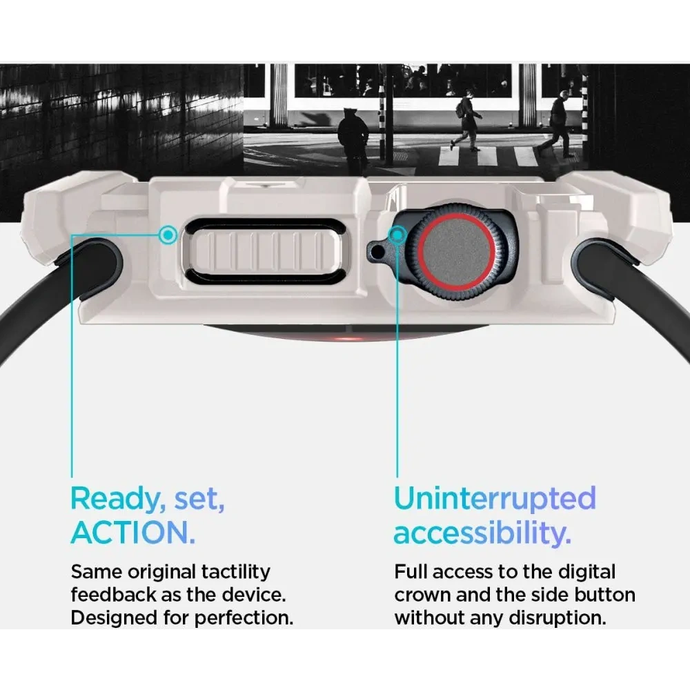 Etui Spigen Rugged Armor Apple Watch 10 / 11 46mm Dune Beige